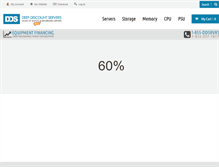 Tablet Screenshot of deepdiscountservers.com